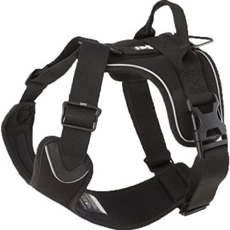 Hurtta Active Dog Harness Raven Black 39-47 inch